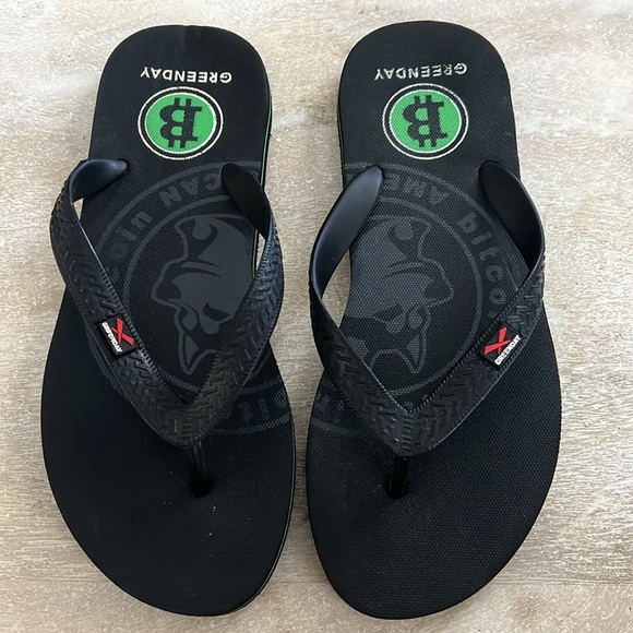 Bitcoin Sandals / Flip Flops by GreenDay Size EU 41/42 US 9/10 - Picture 3 of 8